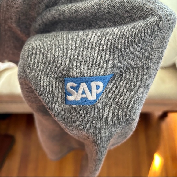 Patagonia Women's Small S Gray Grey Better Sweatet 1/4 Zip SAP - Picture 5 of 5